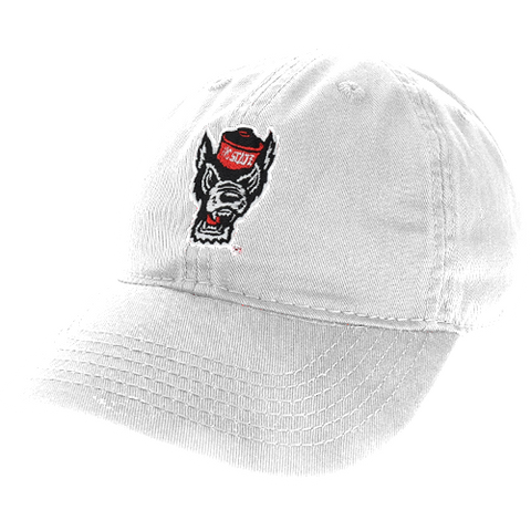 NC State Wolfpack White Relaxed Twill Toddler Hat