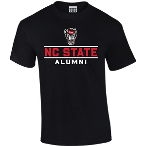 NC State Wolfpack TRT Black Wolfhead Alumni T-Shirt