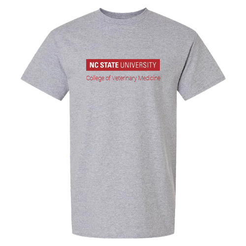 NC State Wolfpack Grey College of Veterinary Medicine T-Shirt