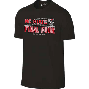 NC State Wolfpack 2024 Women's Basketball Final Four Black T-Shirt