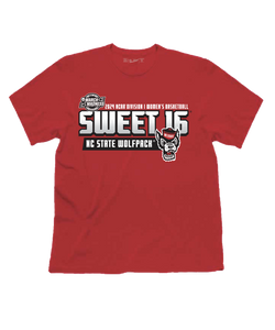 NC State Wolfpack 2024 Women's Basketball Sweet Sixteen T-Shirt