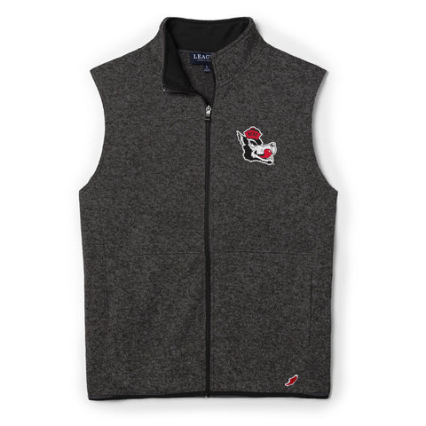 NC State Wolfpack League Charcoal Grey Slobbering Wolf Vest