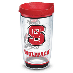 NC State Wolfpack Tradition Double Sided Logo Tervis Tumbler