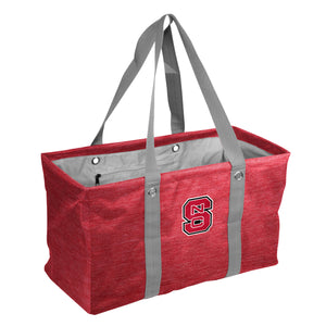 NC State Wolfpack Heather Red Block S Picnic Caddy