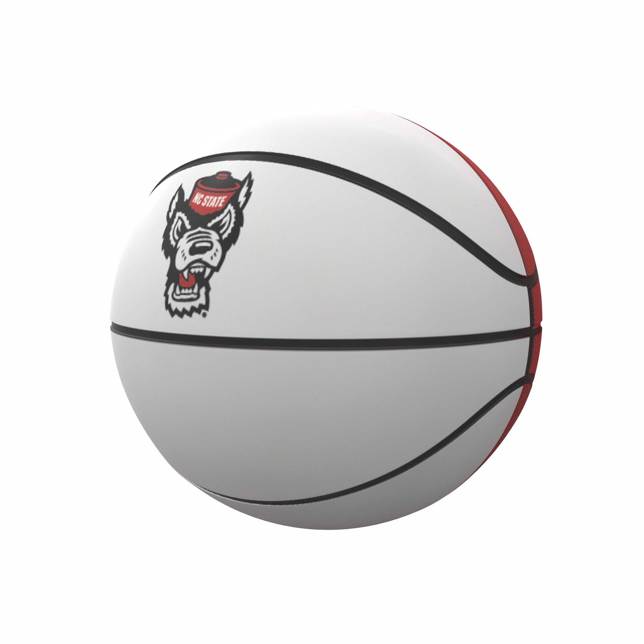 NC State Wolfpack Wolfhead Mini-Size Autograph Basketball