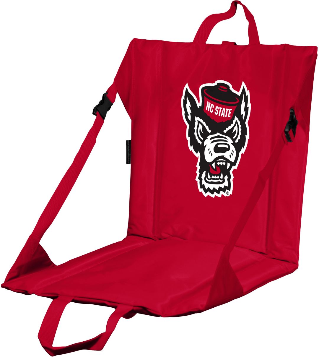 NC State Wolfpack Red Wolfhead Stadium Seat