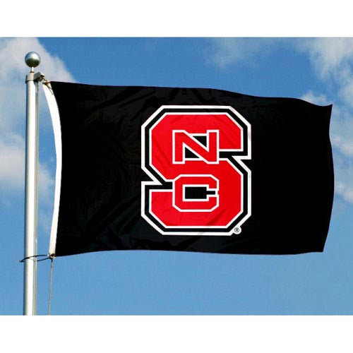 Bandiera Vintage NC State Wolfpack 90x150 Cm - Bandiera Universitaria Ufficiale Per Tifo, Arredo E Portellone