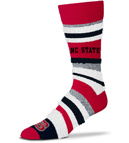 NC State Wolfpack FBF Mountain Stripe Socks