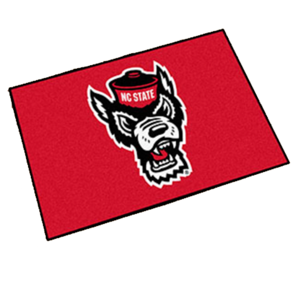NC State Wolfpack Red Wolfhead Starter Mat