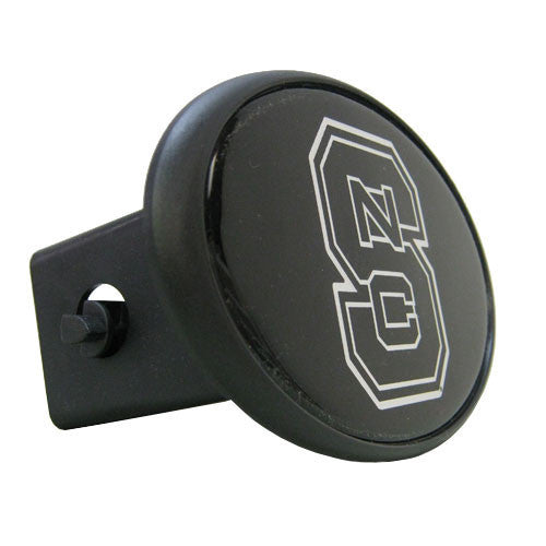 NC State Wolfpack Black Domed Hitch Cover