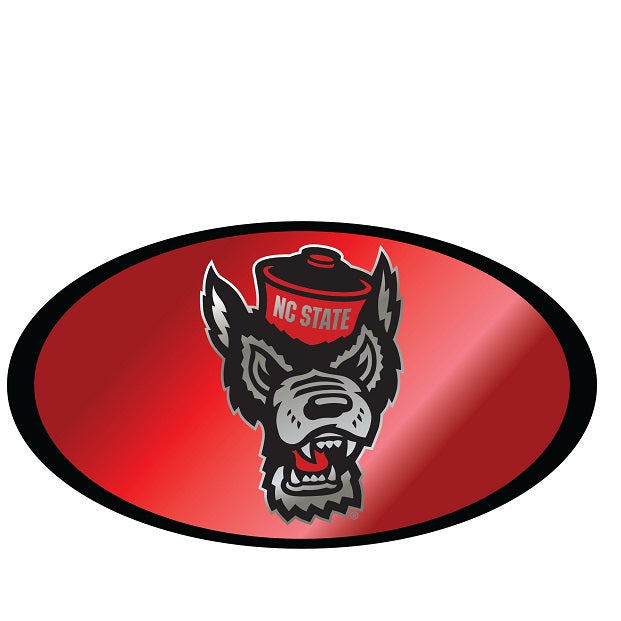 NC State Wolfpack Red Domed Wolfhead Hitch Cover