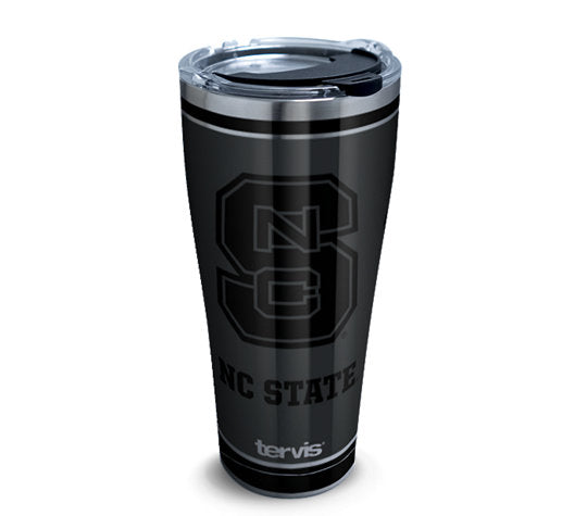 NC State Wolfpack Blackout Stainless Steel Tervis Tumbler w/ Hammer Lid