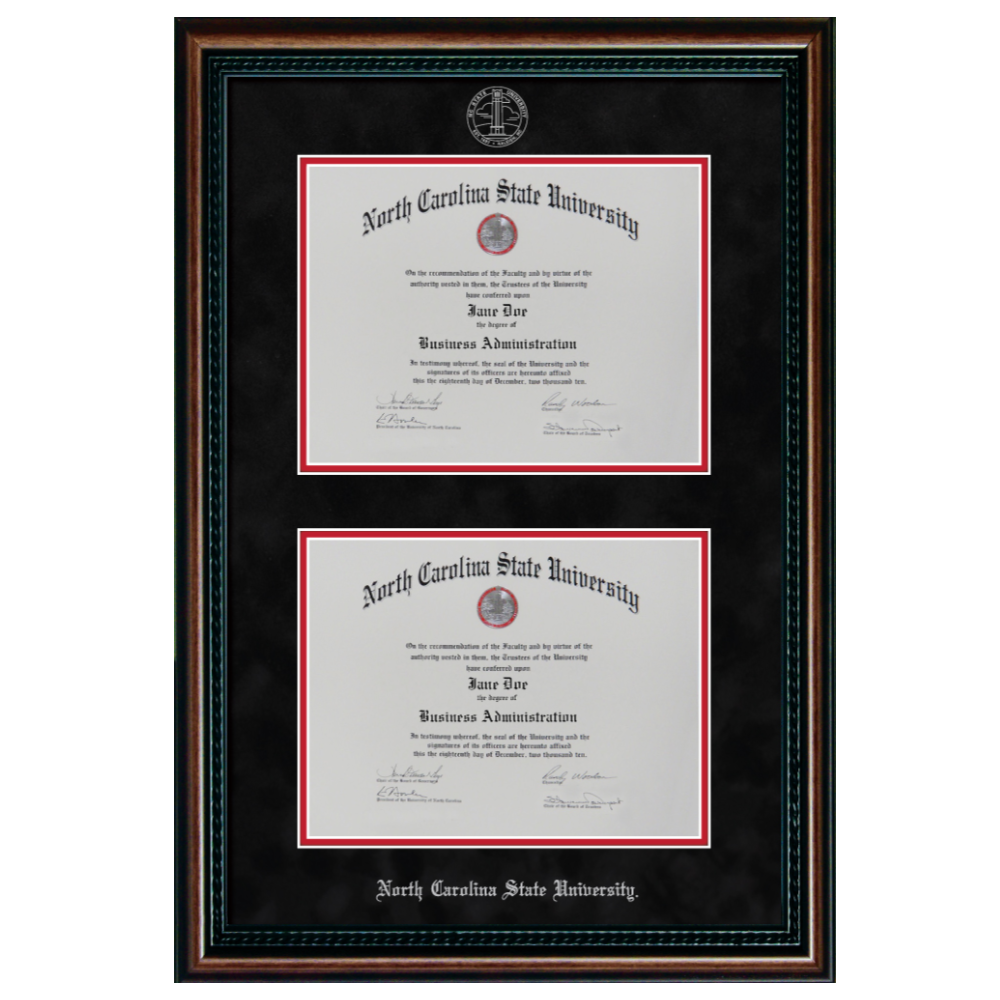 NC State Wolfpack New England Diploma Frame - 7072-1
