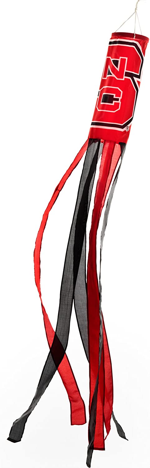 NC State Wolfpack Red Block S Wind Sock