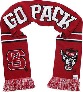 NC State Wolfpack "Go Pack" Traditions Scarf