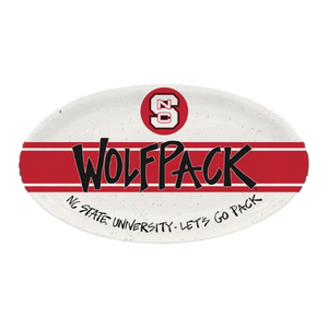 NC State Wolfpack Oval Melamine Platter