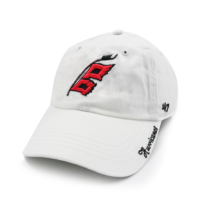 Carolina Hurricanes 47 Brand Women's White Miata Clean Up Adjustable Hat