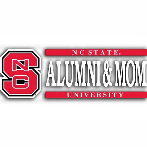 NC State Wolfpack Alumni & Mom Decal