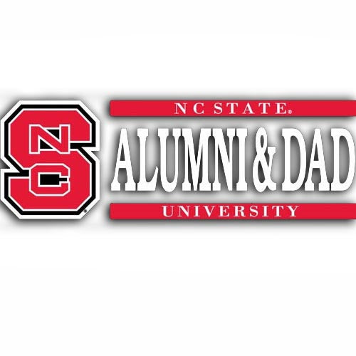 NC State Wolfpack Alumni & Dad Decal