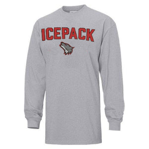 Icepack Youth Grey Long Sleeve T-Shirt