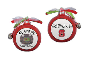 NC State Wolfpack Go Pack Stadium Ornament