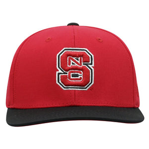 NC State Wolfpack TOW Youth Two-Tone Maverick Block S Adjustable Hat