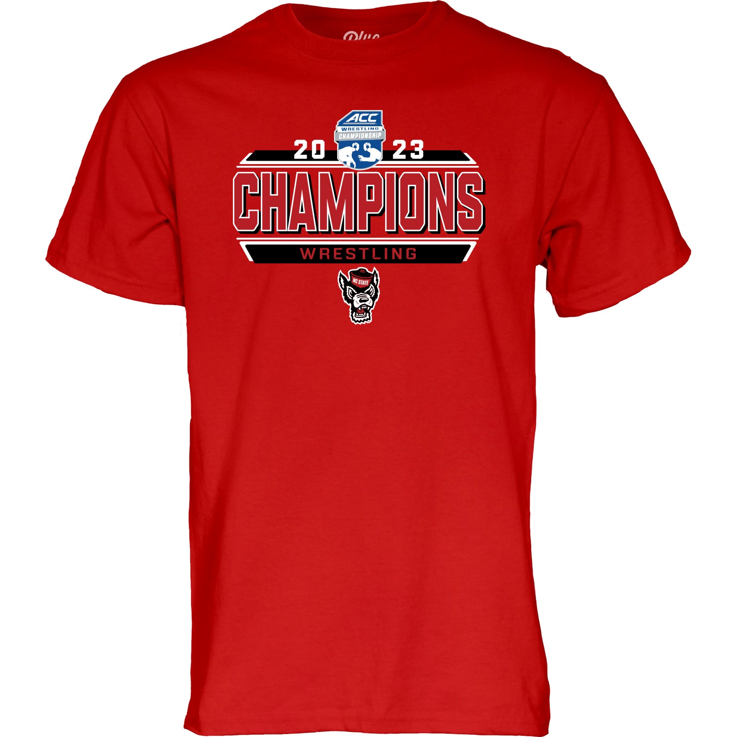NC State Wolfpack 2023 ACC Wrestling Champions T-Shirt