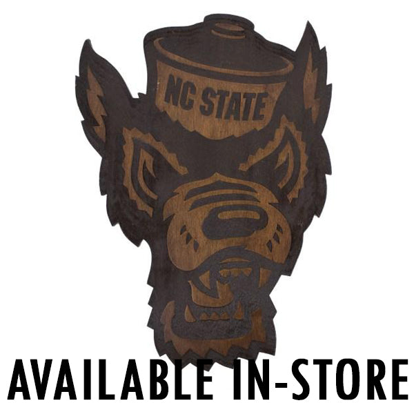 NC State Wolfpack Large Tuffy Cutout Wall Hanging