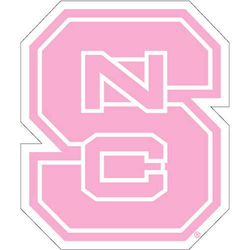 NC State Wolfpack Pink Block S Dizzler
