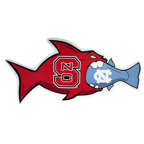 NC State Wolfpack - UNC Rival Fish Vinyl Decal