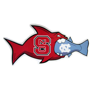NC State Wolfpack - UNC Rival Fish Vinyl Decal