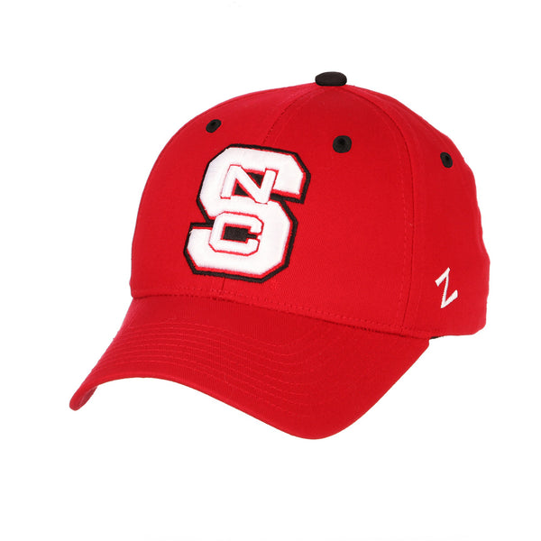 NC State Wolfpack Zephyr Red Competitor 2 Block S Hat