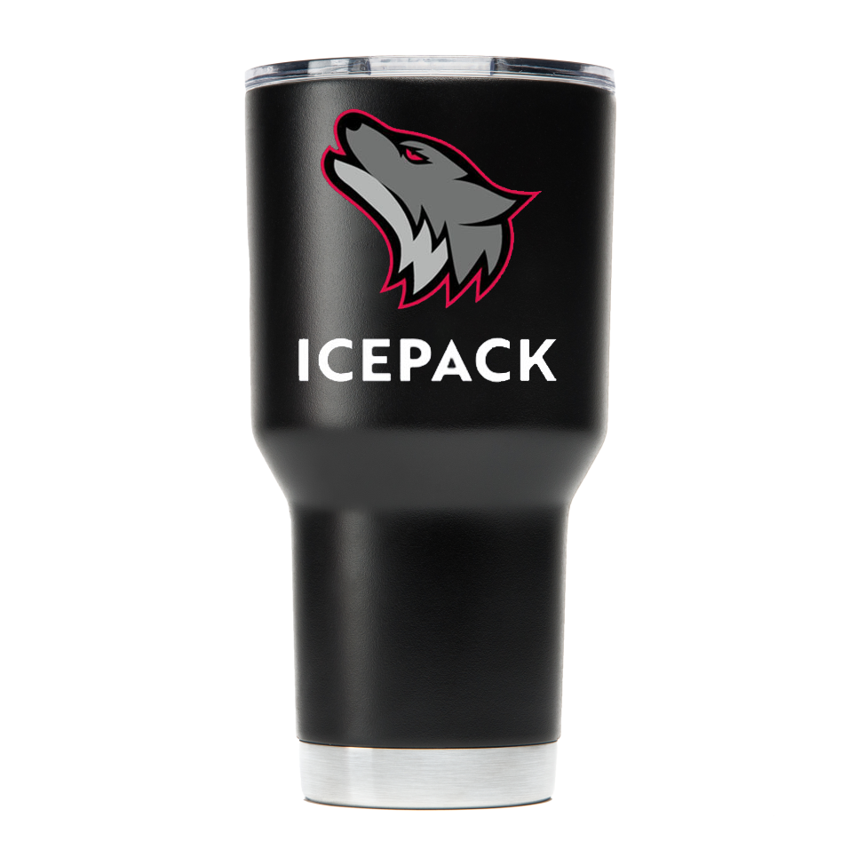 Icepack 30oz Black Tumbler