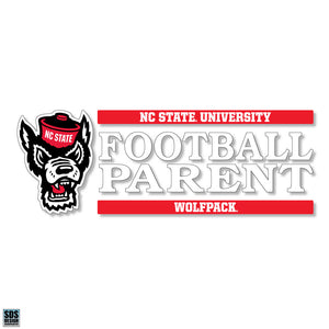 NC State Wolfpack Pack Parent Football Decal