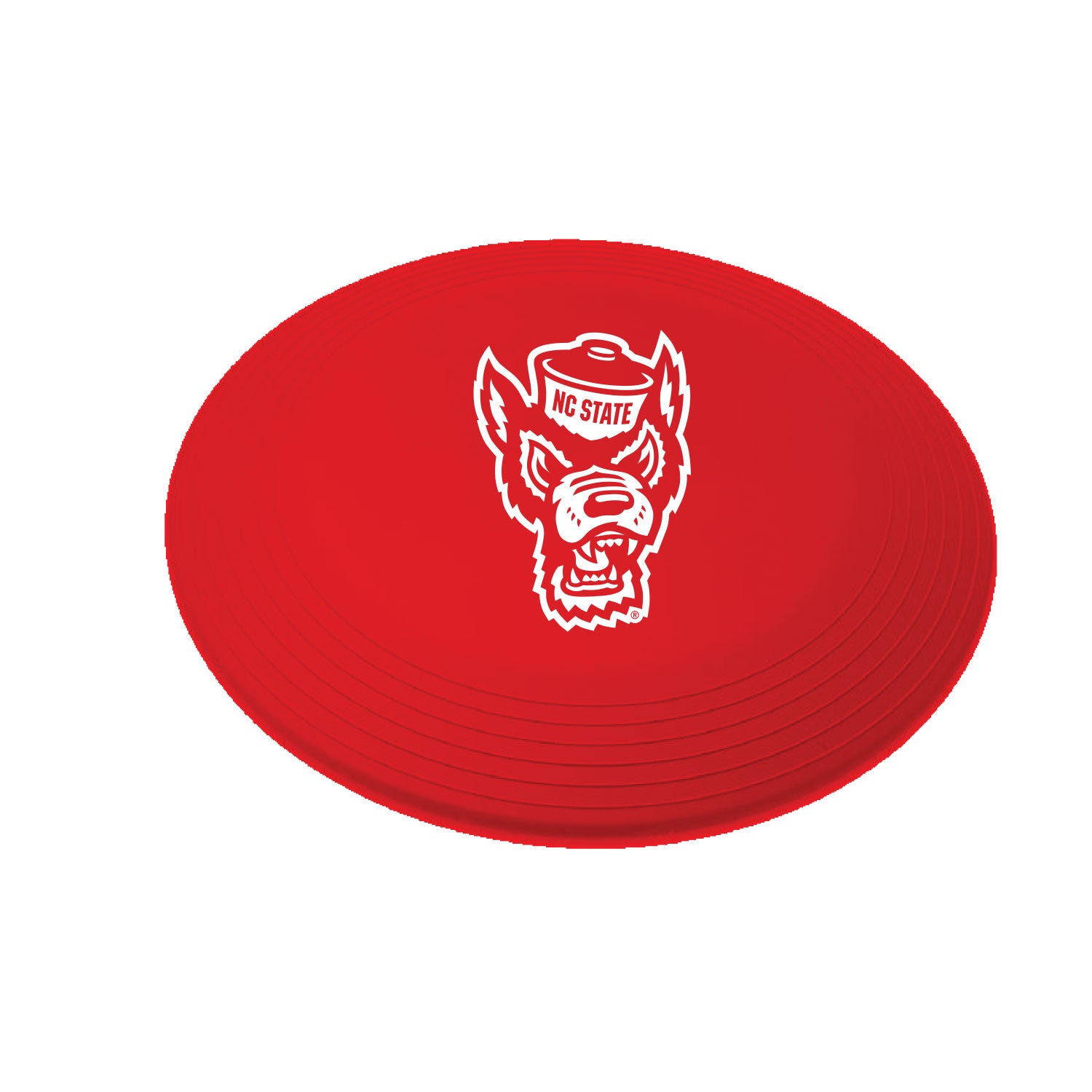 NC State Wolfpack Red Wolfhead 9.25" Flyer