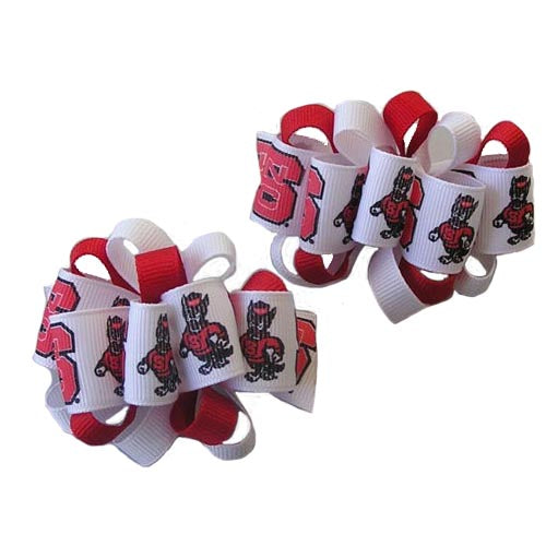 NC State Wolfpack Toddler Hair Barrettes