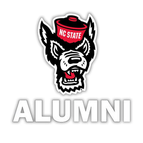 NC State Wolfpack Wolfhead Over Alumni Decal