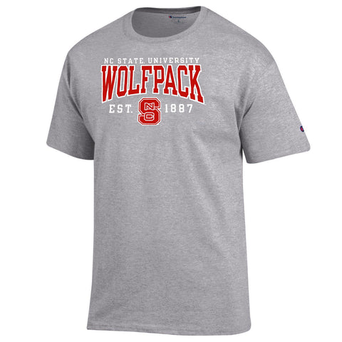 NC State Wolfpack Champion Oxford Grey 1887 T-Shirt