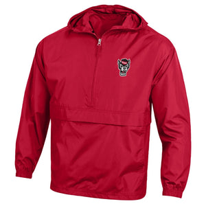 NC State Wolfpack Champion Youth Red Wolfhead Pack N Go Jacket
