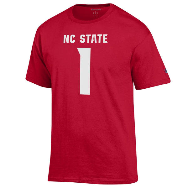 NC State Wolfpack Champion Red Moore #1 T-Shirt