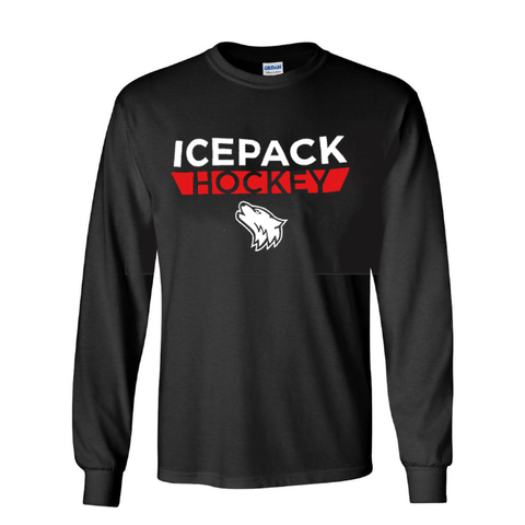 Black Icepack Long Sleeve T-Shirt