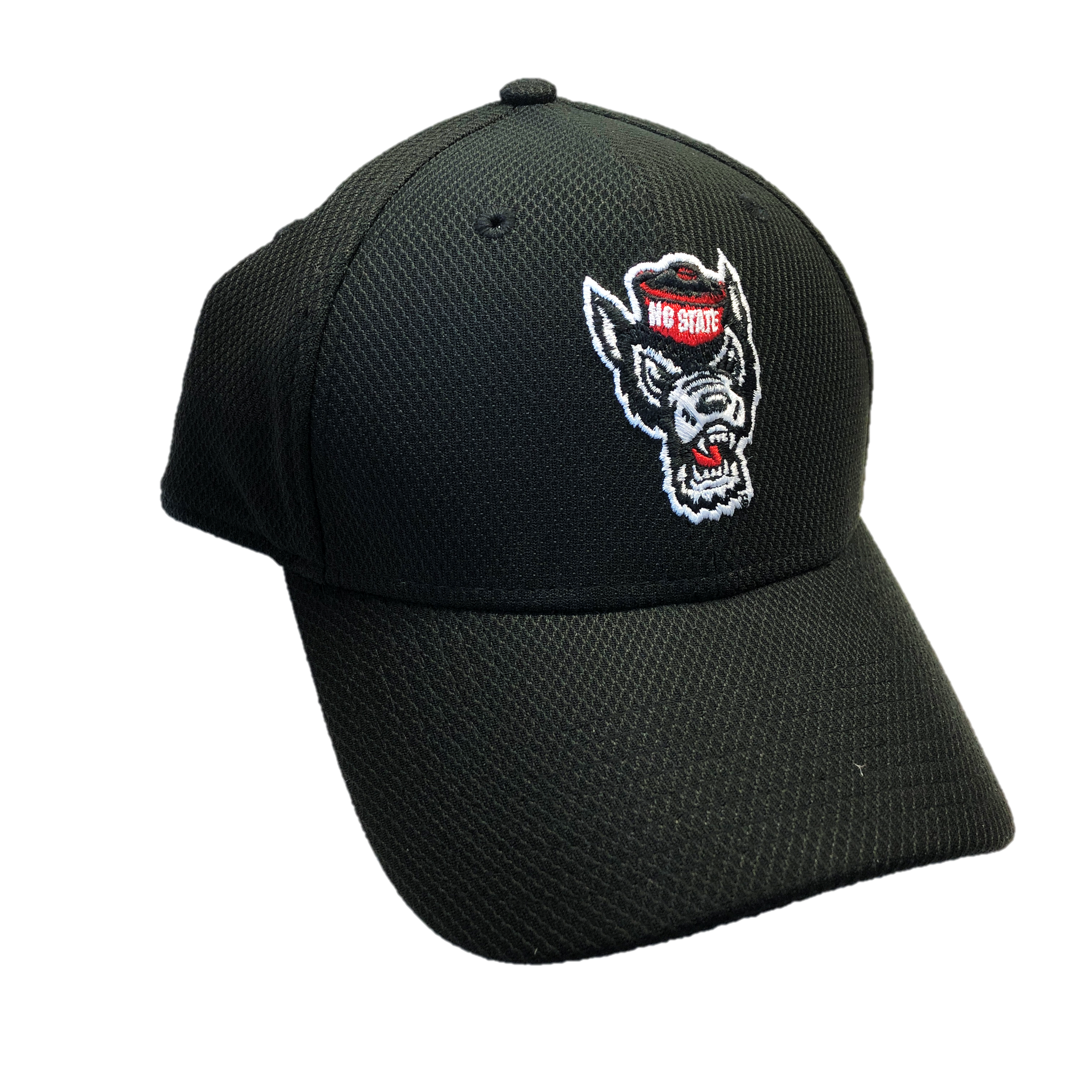 NC State Wolfpack New Era 39Thirty Black Wolfhead Mesh Fitted Hat – Red and  White Shop