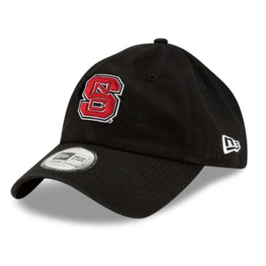 NC State Wolfpack New Era Black Block S Adjustable Hat