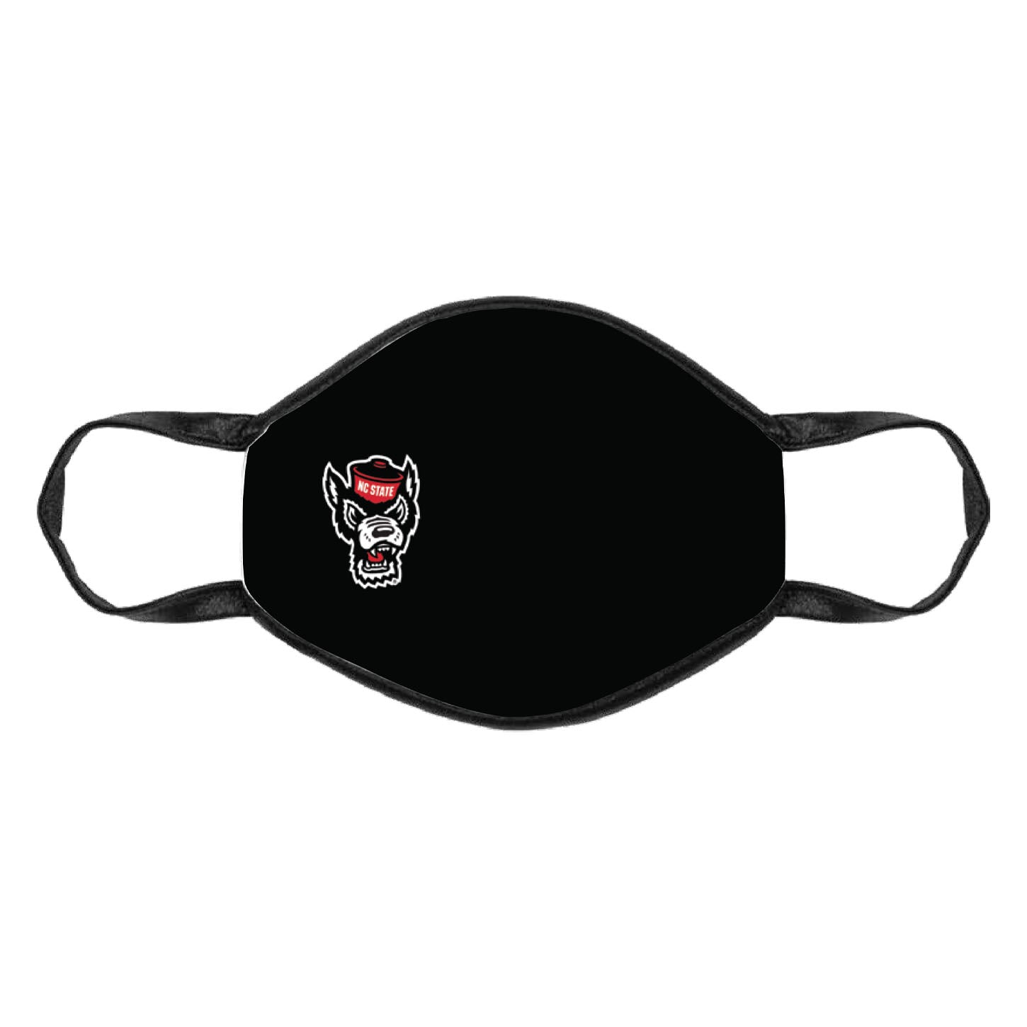 NC State Wolfpack Black Wolfhead Face Mask