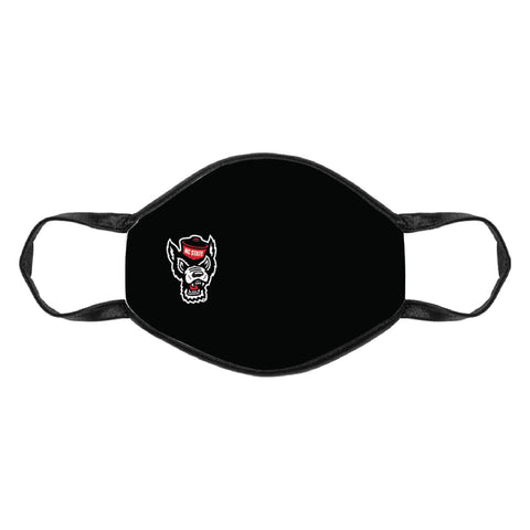 NC State Wolfpack Black Wolfhead Face Mask