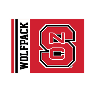 NC State Wolfpack 28"x40" Block S Tailgating Flag