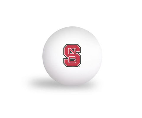 NC State Wolfpack Block S Ping Pong Balls 6 Pack