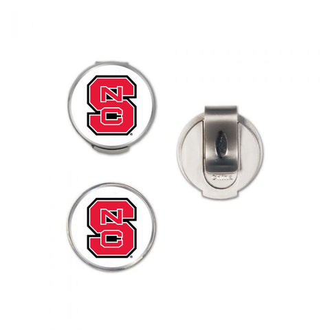 NC State Wolfpack Golfer's Hat Clip