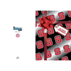 NC State Wolfpack Block S Birthday Card