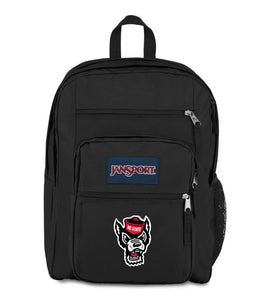 black and red jansport backpack NC State Wolfpack Jansport Black Big Student Backpack – Red and White Shop